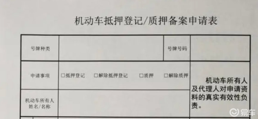 汽车质押贷款